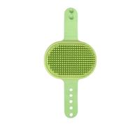 Brosse pour shampooing pour chien, outil de massage ergonomique, brosse douce pour le bain, pour chiots, chatons, furets, lapins, cochons d'Inde pour l'intérieur et l'extérieur ainsi que la maison