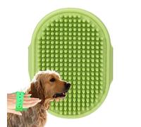 Brosse pour shampooing pour chien, peigne de massage ergonomique - Brosse douce pour animaux de compagnie - Pour chats, chatons, furets, cochons d'Inde, ainsi que pour l'extérieur et la maison