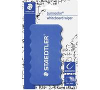 Staedtler Brosse pour tableau blanc Lumocolor 652 – magnétique, effaçage à sec – 107 x 57 mm bleu