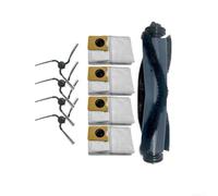 Brosse Principale ABS pour Eufy C10 Robot Aspirateur | 1 brosse rouleau, 4 brosses latérales, compatibilité pour eufy C10, nettoyage pour efficace, durée longue