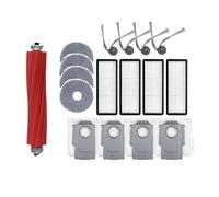 Brosse principale, brosse latérale, écran filtrant, vadrouille, sac de collecte de poussière, compatible for Roborock Qrevo L, QV 35A, QV 35S, QR 598, QR 798, accessoires for aspirateur robot Parties