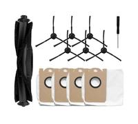 Brosse Principale, Brosse Latérale, Filtre HEPA, Sac À Poussière, Chiffons De Rechange, Compatibles Avec Les Aspirateurs VioMi Et S9. Pièces Détachées Et Accessoires(Purple)