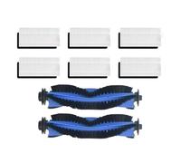 Brosse principale, brosse latérale, filtre HEPA, serpillière, compatible avec Cecotec 1090 1790, accessoires for aspirateur robot super titane Parties(Set 6)