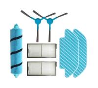Brosse principale, brosse latérale, filtre HEPA, serpillière, compatible avec Cecotec Cong 5490, 6090, 7090, accessoires for aspirateur robot Parties(Set 3)