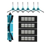 Brosse principale, brosse latérale, filtre HEPA, serpillière, compatible for Cecotec 3090, accessoires for aspirateur robot Parties(Set 3)