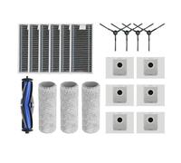 Brosse principale, brosse latérale, filtre HEPA, serpillière, sac à poussière, accessoires compatibles avec l'aspirateur robot Ecovacs Deebot X8 Pro Omni Parties(Set 2)