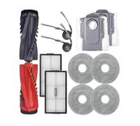 Brosse principale, brosse latérale, filtre HEPA, serpillière, sac à poussière, compatible avec Roborock Saros 10R, accessoires for aspirateur robot et serpillière des pièces de rechange