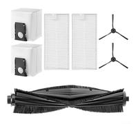 Brosse principale de rechange, brosses latérales, filtres et sacs à poussière pour aspirateur robot Eureka J20 avec grande capacité pour un nettoyage prolongé