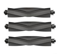 Brosse principale de rechange pour Dreame L10s Ultra Rolling Rubber ABS Poils Capture de précision pour X40 Ultra pour X30 pour Ultra L10s pour Robot Pro Aspirateur Nettoyage des bords 1 2 3 Pack Pet