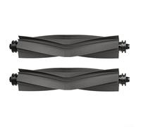 Brosse principale de rechange pour Dreame L10s Ultra Rolling Rubber ABS Poils Capture de précision pour X40 Ultra pour X30 pour Ultra L10s pour Robot Pro Aspirateur Nettoyage des bords 1 2 3 Pack Pet