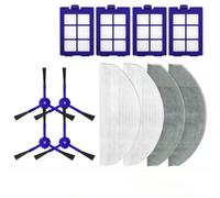 Brosse principale de rechange pour filtre HEPA - Kit de tissu jetable compatible avec E-ufy RoboVac X8 Hy-- Pièce d'aspirateur