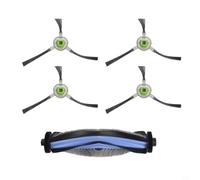Brosse principale et brosses latérales de rechange pour robot Lefant for M3 pour aspirateur - Accessoires de nettoyage haute efficacité pour enlever les coins et les débris