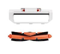 Brosse Principale Et Couvercle, Compatible avec Xiaomi, Mijia STYTJ02YM 3C 2S S10 B106GL S12 T12/Mop 2S/Pro, Pièce De Rechange for Aspirateur Robot Balayeur(2pcs Set W)