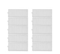 Brosse principale et latérale, filtre HEPA et serpillière - Accessoires les aspirateurs robots compatibles avec Polaris PVCR 6001 IQ Home Aqua et Beko VRR80214VB/VRR94314VB(10 HEPA)