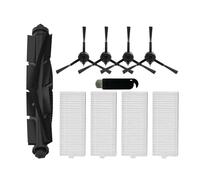 Brosse principale et latérale, filtre HEPA et serpillière - Accessoires les aspirateurs robots compatibles avec Polaris PVCR 6001 IQ Home Aqua et Beko VRR80214VB/VRR94314VB(036)