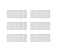 Brosse principale et latérale, filtre HEPA et serpillière - Accessoires les aspirateurs robots compatibles avec Polaris PVCR 6001 IQ Home Aqua et Beko VRR80214VB/VRR94314VB(6 HEPA)