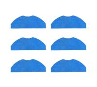 Brosse principale et latérale, filtre HEPA et serpillière - Accessoires les aspirateurs robots compatibles avec Polaris PVCR 6001 IQ Home Aqua et Beko VRR80214VB/VRR94314VB(6 Mops)