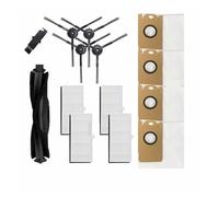 Brosse principale, filtre HEPA, brosse latérale, sac à poussière, accessoires en tissu de vadrouille, pièces de rechange for aspirateur, compatible avec XiaoMi Mijia, compatible avec Lydsto R1 (Color