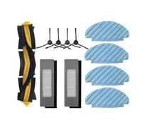 Brosse principale/latérale Compatible avec ECOVACS DEEBOT OZMO T8/T8 AIVI Robot aspirateur filtre à sac à poussière accessoires en tissu de vadrouille jetables (Color : Kit-1)
