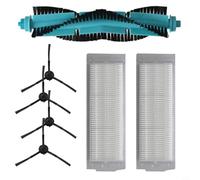 Brosse principale latérale Filtre de rechange pour Cecotec pour aspirateur Conga 11090 Kit d'accessoires avec brosse à lamelles centrales et filtre HEPA pour un nettoyage en profondeur sur tapis et