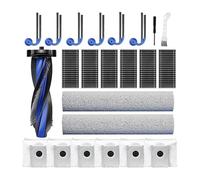 Brosse Principale, Rouleaux de Serpillière et Filtres de Remplacement Compatible avec ECOVACS DEEBOT T90 PRO Omni/T90, Kit de Nettoyage 3 Pièces