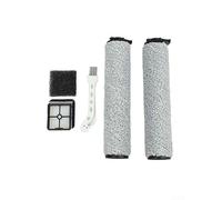 Brosse Principale Soft Wool pour Redkey W12 pour sol Dur Brosse | Compatible W12, nettoyage humide sec, élimine pour poussière débris, maintien aspiration optimale