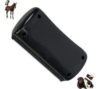 Brosse professionnelle pour chevaux et animaux de compagnie, chien, chat, mouton, noire