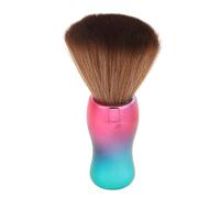 Brosse Professionnelle pour Couper les Cheveux, Plumeau pour le Cou, Poils en Nylon, Poignée Ergonomique, Brosse de Barbier Polyvalente pour le Nettoyage du Visage