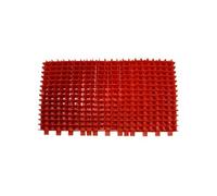 Brosse pvc diag. rouge 6101303