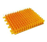 Brosse pvc dyn jaune pour robot swash tc Dolphin 6101620 jaune