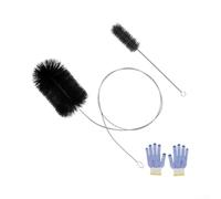 Brosse Ramonage Flexible Acier 100mm Pour Conduits | Fil d'acier durable, tige flexible, diamètre 100mm, pour conduits droits ou coudés, usage fréquent