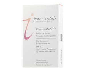 Brosse rechargeable Jane Iredale Powder-Me SPF + 2 recharges translucides 1