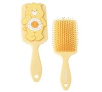 Brosse rectangulaire Care Bears pour cheveux doux et brillants - Brosse à cheveux idéale pour filles, garçons et fans d'ours amoureux