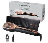 Brosse réparatrice - Rowenta - Hair Therapist CF9940F0 - Réparation cheveux abîmés - Soin à vapeur - 1000W
