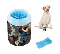 Brosse réutilisable pour nettoyer les pattes d'animaux domestiques, poils en silicone souple, essentiels pour tous les propriétaires d'animaux de compagnie, convient pour les chiens de petite, moyenne