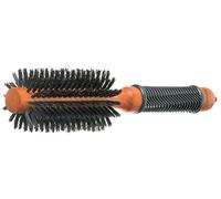 Brosse ronde avec 52 MM, compartiment amovible broches, 14 rangées de poils de sanglier