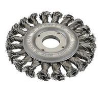 Brosse ronde avec fil acier tressé RBZ 115mm - OSBORN - 2008631151 Gris G