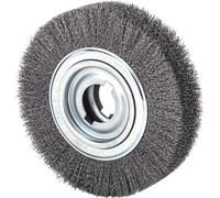 Brosse ronde D.250mm épaisseur de fil 0,35mm STA 60mm 3600min-¹ LESSMANN