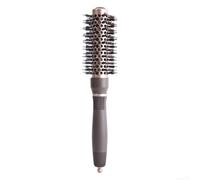 Brosse ronde en aluminium de 26 cm pour conduction thermique (25 | Technologie ionique, scelle les cuticules, ajoute une brillance infinie, réduit les frisottis, finition lisse