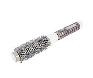 Brosse Ronde en C ramique Haute Temp rature 25 mm Dents en Nylon Flexibles Manche Antid rapant Id ale pour Types de Cheveux Diam tre 19 mm 32