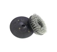 Brosse ronde en carbure de silicium, 8 pouces, 200mm, for marbre Antique, polissage de pierre, nettoyage du béton et sol(2000_1PC_200MM 8INCH)