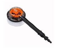 Brosse ronde rotative pour nettoyeur haute pression Karcher PW 90/9203K, outil de nettoyage compatible 220 V avec adaptateur à baïonnette, noir