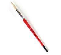 Tristar Série 308 Lot de 10 Brosses rondes en soie de porc n°20 Rouge