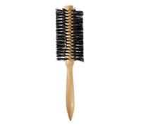 Brosse ronde Titania cheveux humains bois