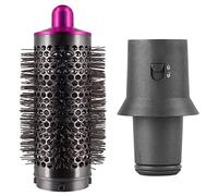 Brosse ronde volume pour Dyson pour Airwrap Styler Pièce de fixation avec adaptateur pour sèche-cheveux Dyson Conversion en fer à friser