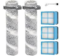 Brosse Rotative - 2 Pièces - Microfibre - Pour Bissell CrossWave OmniForce Edge - Aspiration Eau Et PELLE A LITIERE - FOURCHE A LI