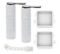 Brosse rotative accessoires pour aspirateur eau et poussière Roborock F25, F25 ACE, F25 RT, F25 LT, F25 ALT, F25 GT, F25 XT, F25 ACE Combo, F25 Combo :2brosses rotatives+2filtres+1brosse de nettoyage