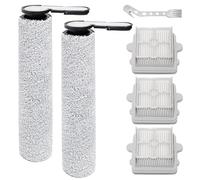 Brosse rotative accessoires pour Roborock F25 GT/F25 XT/F25 ACE Combo/F25 Combo/F25/F25 ACE/F25 RT/F25 LT/F25 ALT Pièces de rechange pour aspirateur eau et poussière,2 brosse rotative,3 filtres