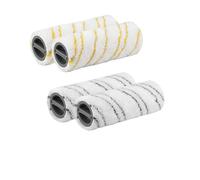 Brosse Rotative Compatible Avec Les Aspirateurs Kärcher FC3, FC5 Et FC7. Pièce De Rechange For Nettoyeur De Sols Électriques. Brosse Principale Lavable For Sols Durs.(4pcs)