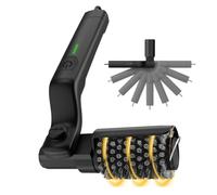 Brosse rotative électrique pour barbecue, 3 vitesses, en acier, pour un nettoyage jusqu'à 90 minutes